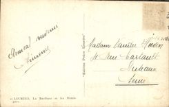 CPA Lourdes La Basilique et les Montagnes 