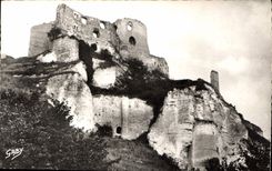 CPA Le Petit Andely Eure Le Chateau Gaillard 