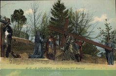 CPA Lourdes Le Calvaire 