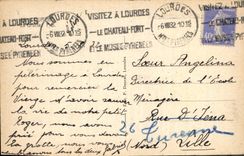 CPA Lourdes La Grotte 