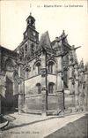 CPA Gisors Eure La Cathedrale 