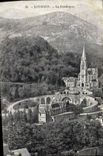 CPA Lourdes La Basilique 