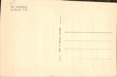 CPA Lourdes La Grotte 