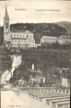 CPA Lourdes La Grotte et la Basilique 