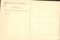 CPA Les Pyrenees Cascade du Cirque de Gavarnie 