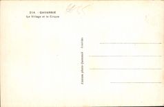 CPA Gavarnie Le Village et le Cirque 