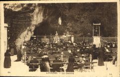 CPA Lourdes La Grotte 