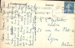 CPA Lourdes La Basilique et le Calvaire Breton 