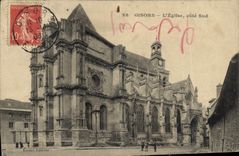 CPA Gisors L'Eglise cote Sud 