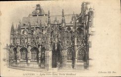 CPA Louviers Eglise Notre Dame Porche Meridional 