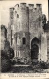 CPA Gisors Le Chateau Ancienne Porte principale du Cote de la Ville 