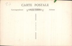 CPA Gisors Eure Cathedrale Rosace Portail Nord