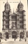 CPA Dijon Eglise Saint Michel 