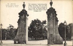 CPA Dijon Porte Saint Pierre et Ailees du Parc 
