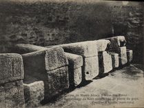 CPA Pro Alesia Crypte du Musee Alesia A Alise Ste Reine 