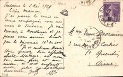 CPA Reliquaire de Saint Bernard erige a Fontaine les Dijon le 6 Juillet 1885 