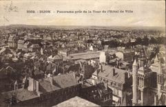 CPA Dijon Panorama pris de la Tour de l'Hotel de Ville 