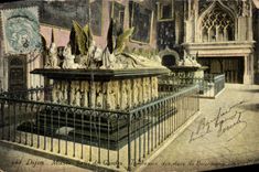 CPA Dijon Musee Salles des Gardes Tombeaux des ducs de Bourgogne 