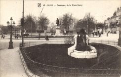 CPA Dijon Panorama de la Place Darcy 