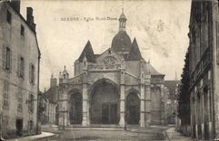 CPA Beaune Eglise Notre Dame 