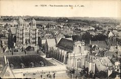 CPA Dijon Vue d'ensemble cote Est 