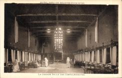 CPA Hotel Dieu de Beaune Cote d'Or La Grande Salle des Convalescentes 