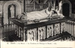 CPA Dijon Le Musee Le Tombeau de Philippe le Hardi 