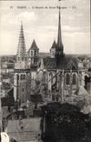 CPA Dijon L'Abside de Saint Benigne 