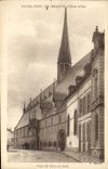 CPA Hotel Dieu de Beaune Cote d'Or Facade sur la Rue 