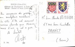 CPA Dijon Cote d'Or Abbaye de Champmol le Puits de Moise Daniel et Isaie