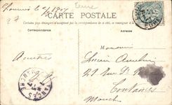 CPA Louviers Eglise Notre Dame portail sud 