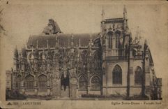 CPA Louviers Eglise Notre Dame Facade Sud 