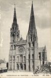 CPA Cathedrale de Chartres La Facade 