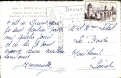 CPA Dreux E et L Chapelle Royale Saint Louis Sepulture de la Familie d'Orleans 