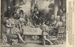 CPA Eure et Loir historique Château d'Anet