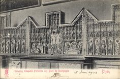 CPA Dijon Retables Chapelle Portative des Ducs de Bourgogne 