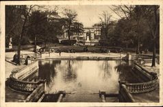 CPA Dijon Cote d'Or Chateau d'Eau et Place d'Arcy 