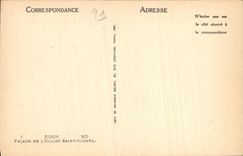 CPA Dijon ND Facade de l'Eglise Saint Michel 