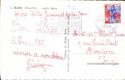 CPA Dijon Cote d'Or Jardin Darcy 