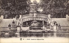 CPA Dijon Cascade du Chateau d'Eau 