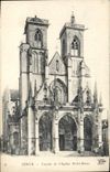 CPA Semur Facade de l'Eglise Notre Dame 