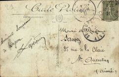 CPA Dijon Le Theatre Tramway