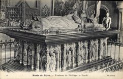 CPA Musee de Dijon Tombeau de Philippe le Hardi 