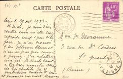 CPA Notre Dame de Domois par Ouges Cote d'Or Interieur de la Chapelle 