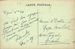 CPA Dijon Vue generale prise de l'Eglise Saint Michel 