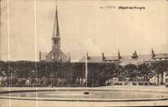 CPA Dijon Place du Peuple 