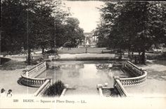 CPA Dijon Square et Place Darcy 