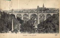 CPA Semur Vue generale 