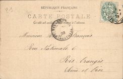 CPA Dijon L'Allee du Parc 