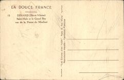 CPA Dinard Ille et Vilaine Saint Malo et le Grand Bey 